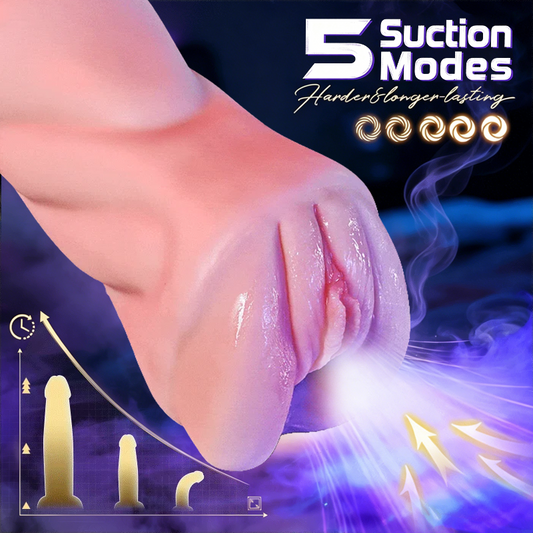 🕒 Peak in 3 Minutes ⚡Unbelievable Auto Stroker | 3 Sleeves, 5 Suction & 10 Vibration Modes