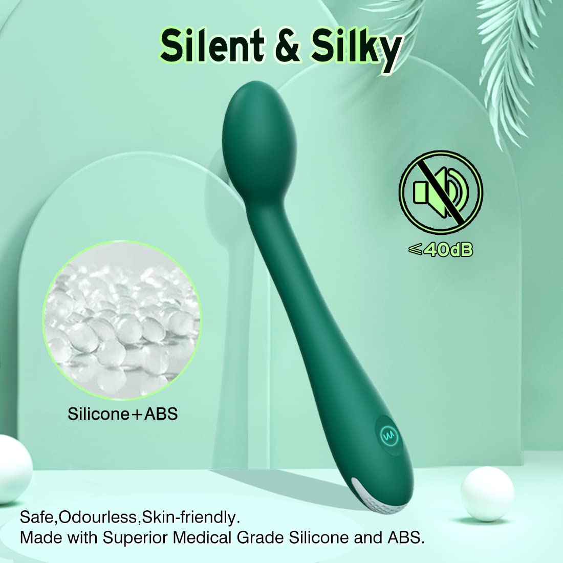 Clitoral Tits Anal Stimulator Dildo with 12 Powerful Vibrating Modes