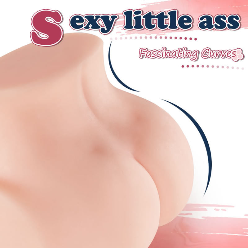 Novelleon 5.1Lb Lifelike Butt with Pink Minimalist Design Pussy