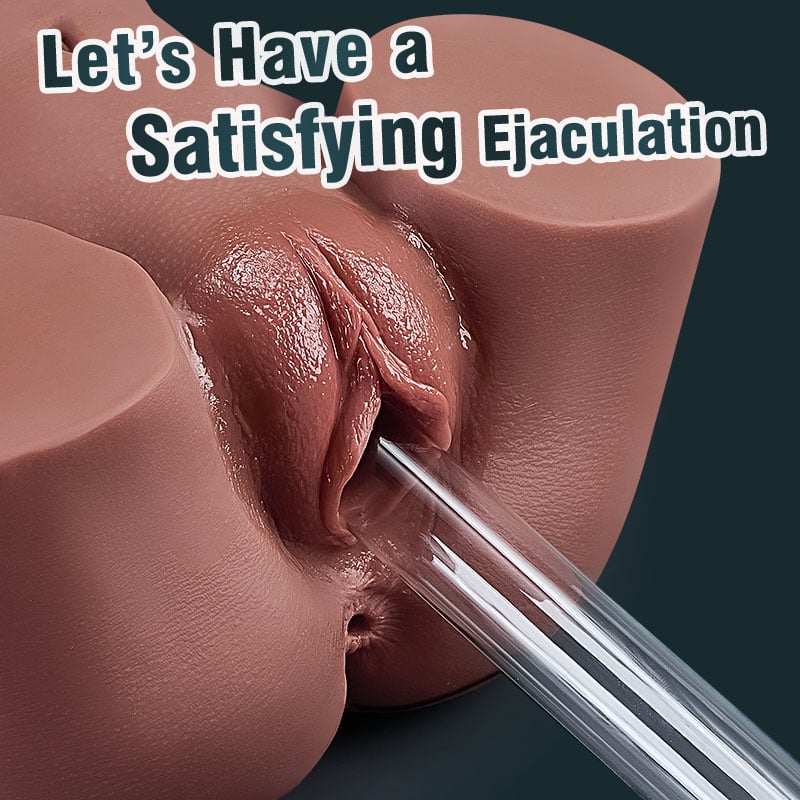 🔥20% OFF｜7.48" Dual-Channel Realistic Male Stroker ✨ 2 Openings for Multi-Angle Use, Safe Soft Material, Easy Clean（Gift of Expensive Essential Oils）