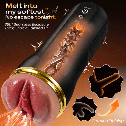 🕒 Peak in 3 Minutes ⚡Unbelievable Auto Stroker | 3 Sleeves, 5 Suction & 10 Vibration Modes