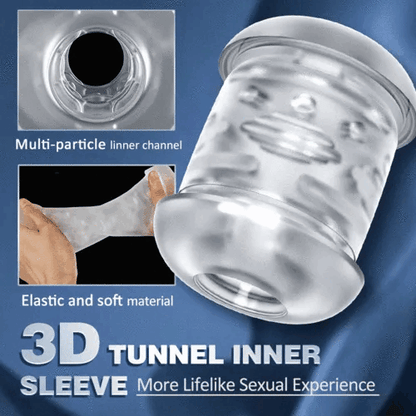 Hardy - Automatic 3 Frequency Telescopic Handheld Male Masturbator
