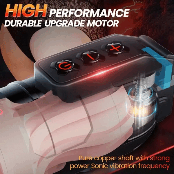 LETEN 10 Vibrating Masturbation Cup and Pussy Pocket 2 IN 1