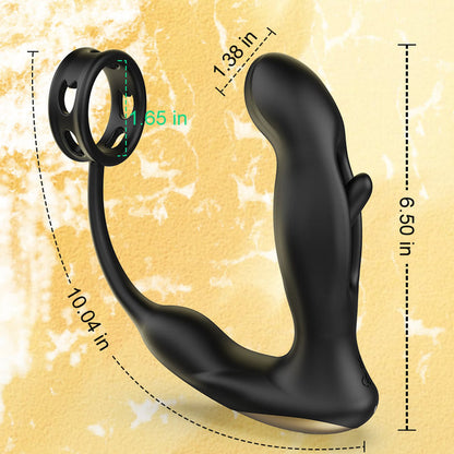 Buyging™ App Interactive 9 Tapping Vibrating P-spot Massage BPH therapies Anal Vibrator