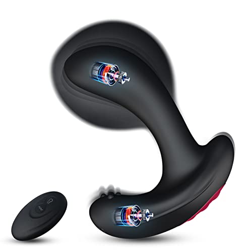 Buyging™ Couple Sex toy Remote Control 10 Vibrating Inflatable Anal Vibrator