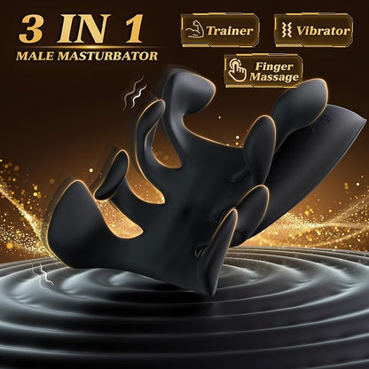 Sexoralab™Octopus Handle Men's Penis Exerciser 10 Exercise Modes