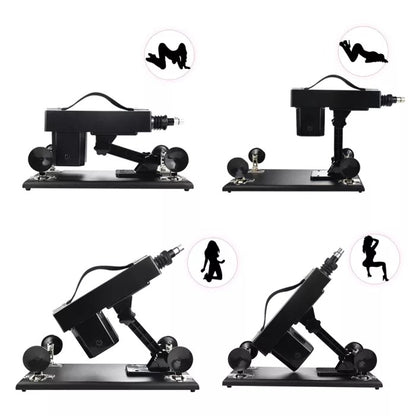 Buyging™ Automatic Sex Machine Gun with Standard Dildo and Extension Tube