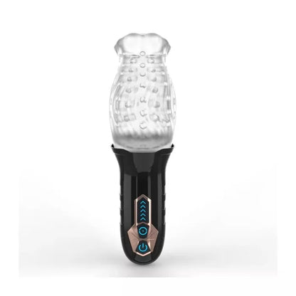 Sexoralab 360° Automatic Bare Sleeve 10 Vibrations 5 Modes Rotation Oral Sex Masturbator