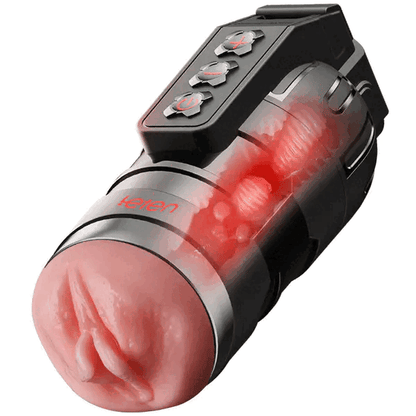 LETEN 10 Vibrating Masturbation Cup and Pussy Pocket 2 IN 1