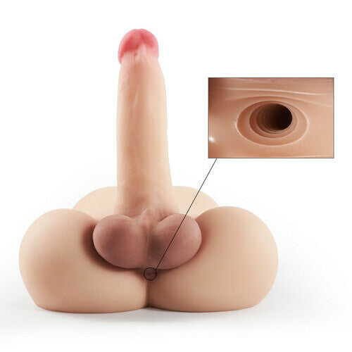 Buyging™ 7Lb Slidable Balls Pink Glans Male Sex Doll