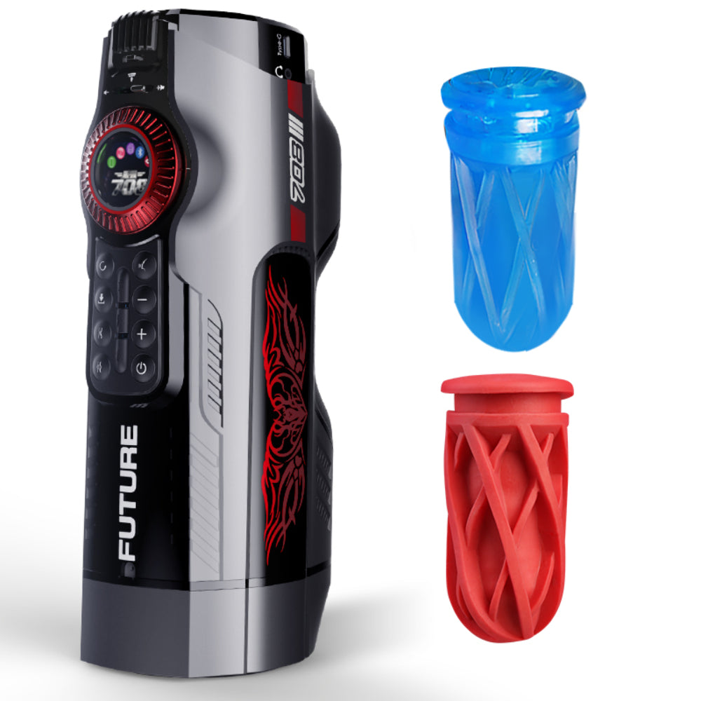 Newest Leten 708-III Automatic Piston Telescopic Vagina Male Masturbator Vibrator Heating Sucking blowjob Moaning Oral Sex Toys