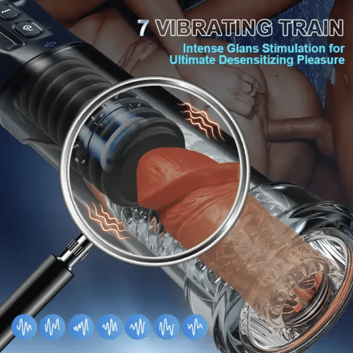 👑👑The newest, best-selling model at a low price - 💥Next Level Vibrating Sucking Penis Pump