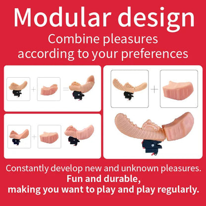 COMFY Men Sex Toy Automatic Masturbator & Prostate Massager Fun Combo