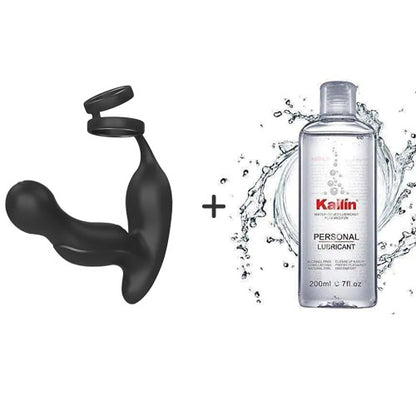 Buyging™ 3-IN-1 Prostate Massager With 11 Vibrations With Dual Cock Rings