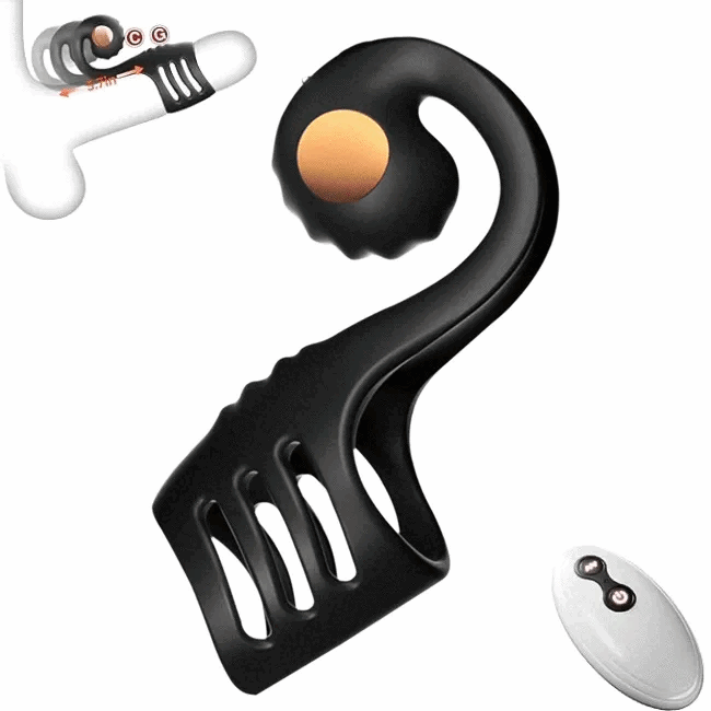 Sexoralab™Dual Motor 10 Modes Multi-Purpose Snail Male Penis Exerciser