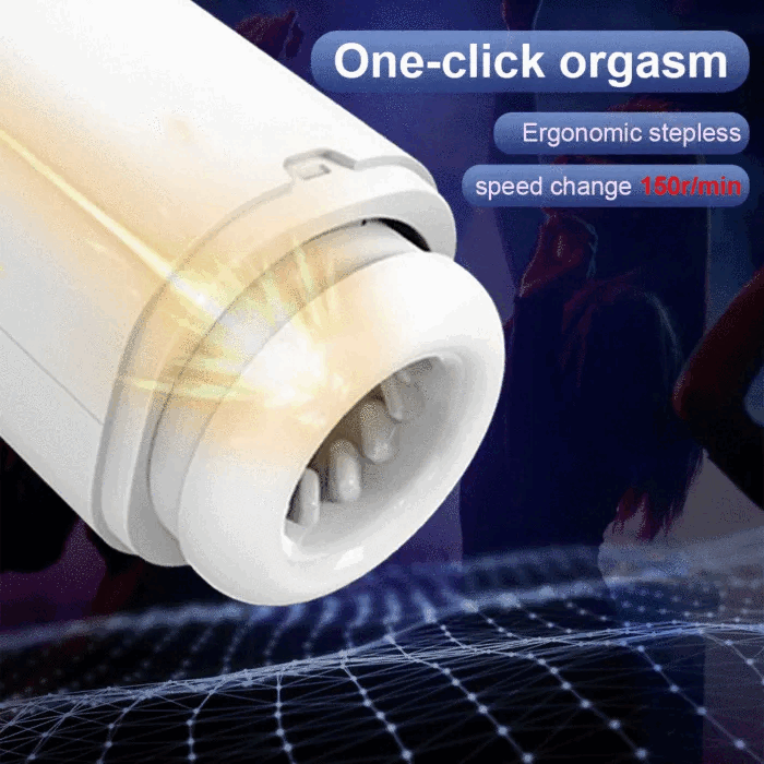 Sea King Automatic high frequency silent masturbator