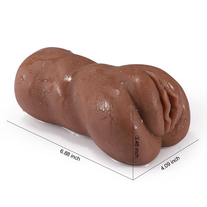 6.88 Realistic Textured Vagina Pocket Pussy Stroker