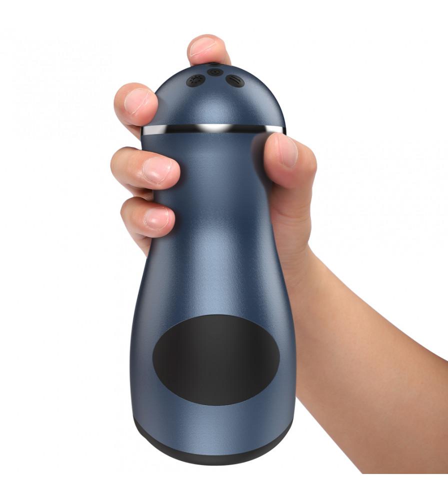 9 Vibrating 3 Sucking Heating Automatic Male Masturbation Cup