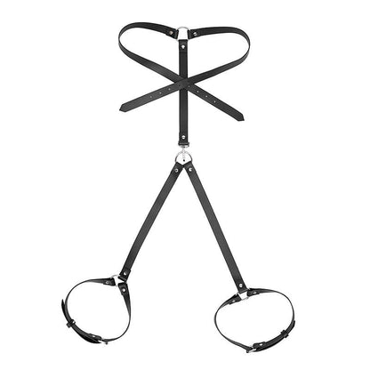 Cross Breast Butt Bondage Strap