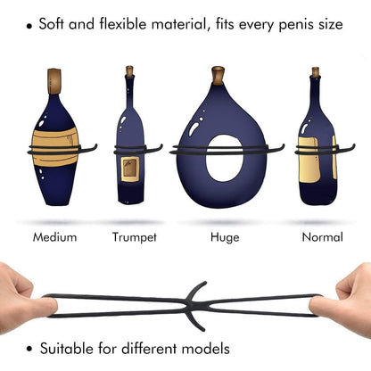 Testicle Ring | Dual Penis Cock Ring