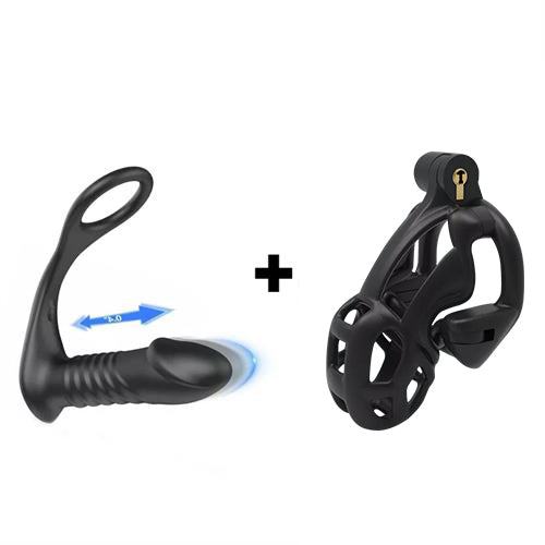 Vibrator and Male Chastity Device
