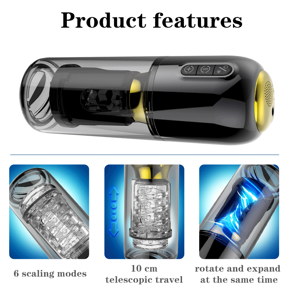 Beck 3 Fully Automatic Thrusting Rotating Masturbation Stroker