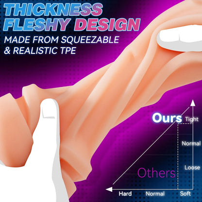3 Sleeves Sets AI Sync Pocket Pussy Penis Pump with 9 Sucking & 9 Vibrating